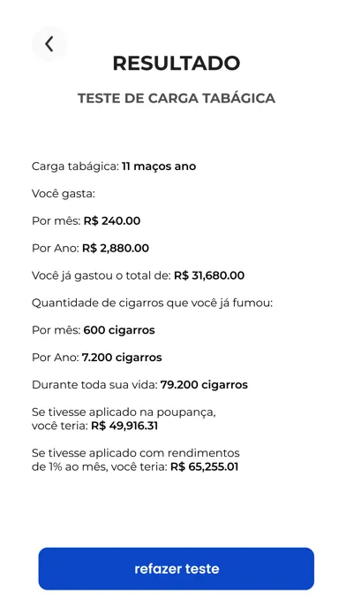 Zrzuty ekranu Pare de Fumar Fumando