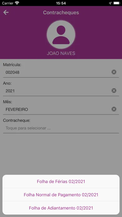 GRP Mobile Screenshots
