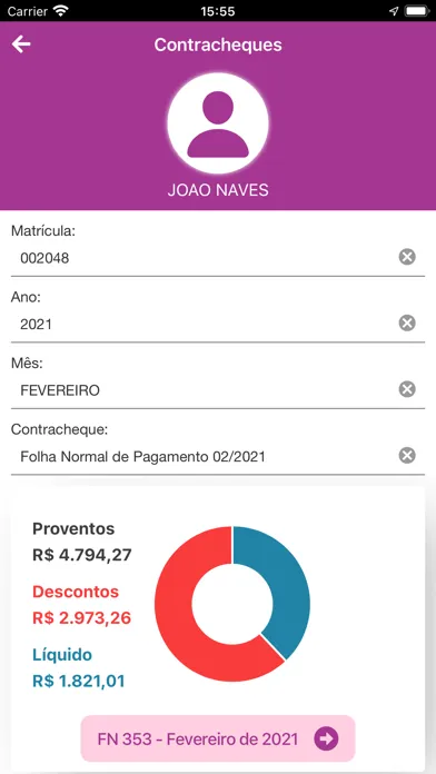 GRP Mobile Screenshots