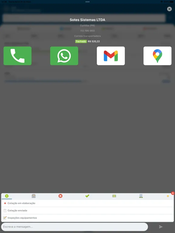 Screenshot di ECOM Business iPad 