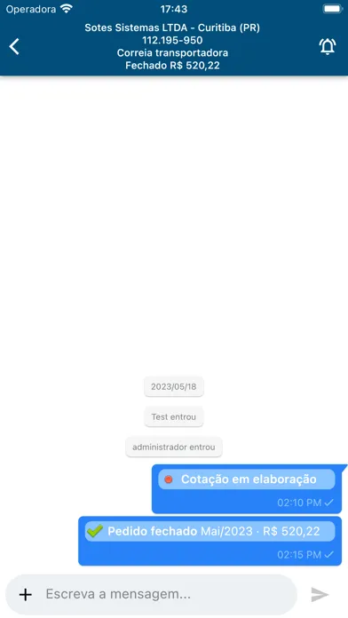 Screenshot di ECOM Business