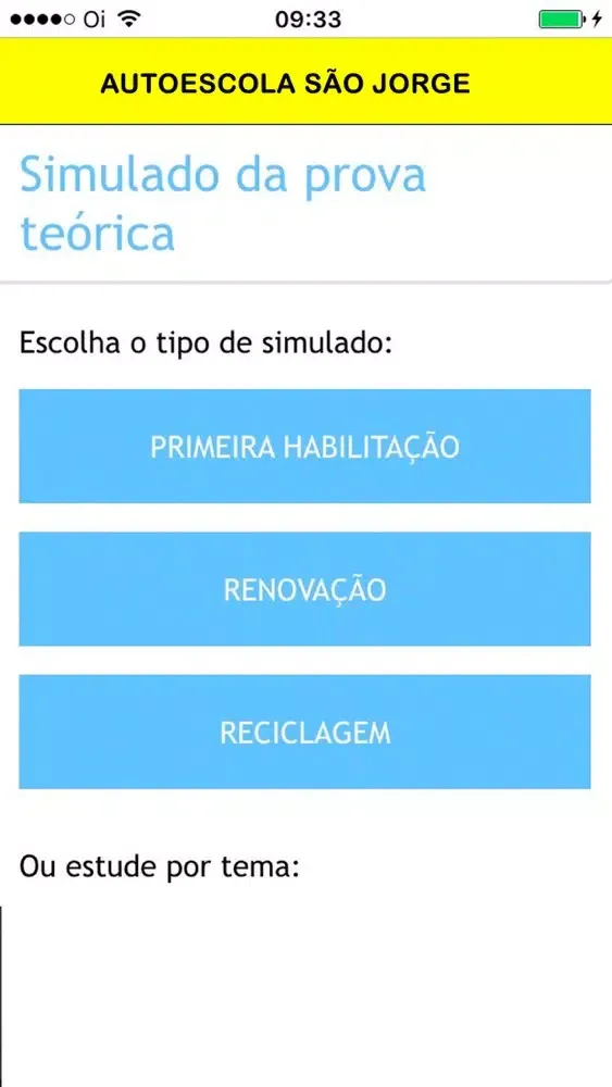 Autoescola São Jorge سکرین شاٹس