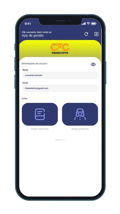 CFC Produtivo - Gestão Ekran Görüntüleri