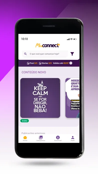 Capturas de pantalla de Meu Connect Mais