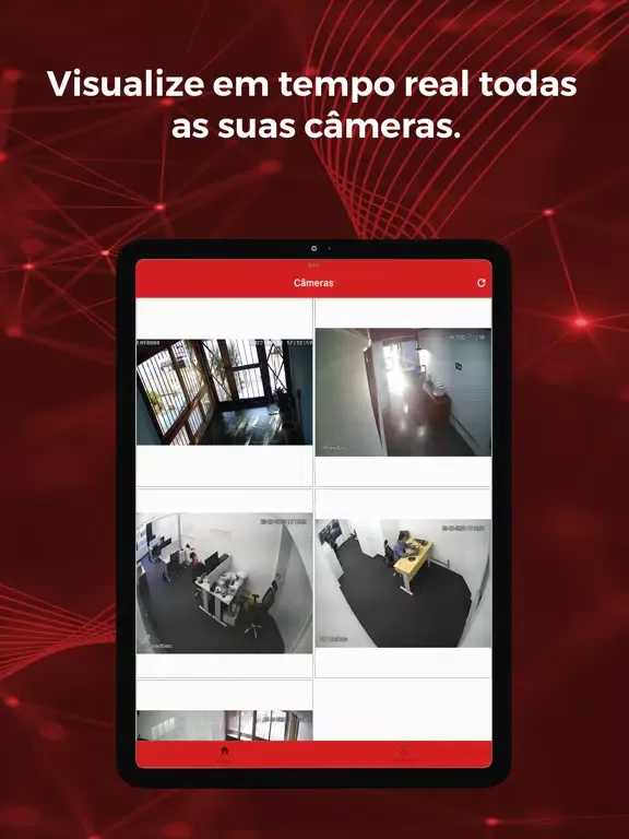 Zrzuty ekranu G4 monitoramento iPad 