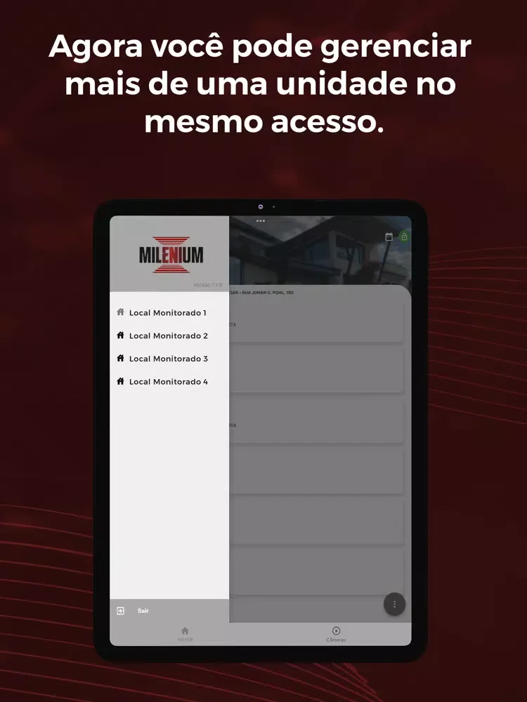 Tangkapan skrin Seg. Milenium iPad 