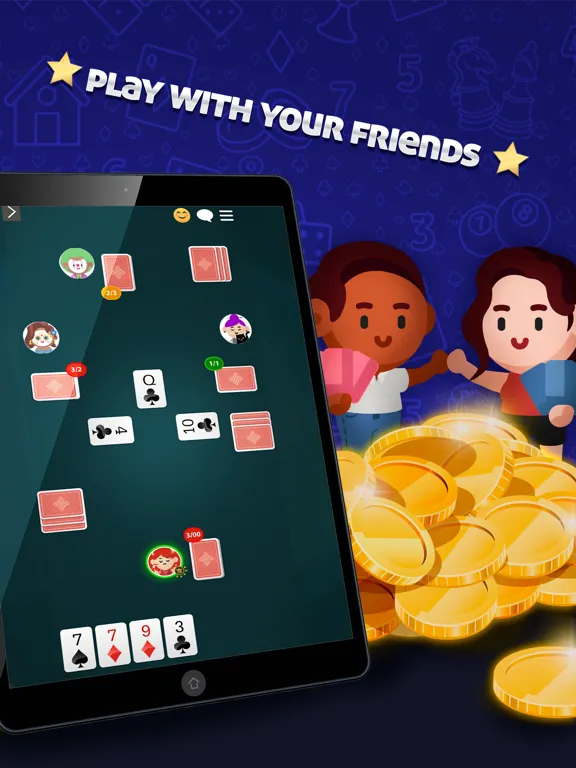 Spades GameVelvet iPad  स्क्रीनशॉट