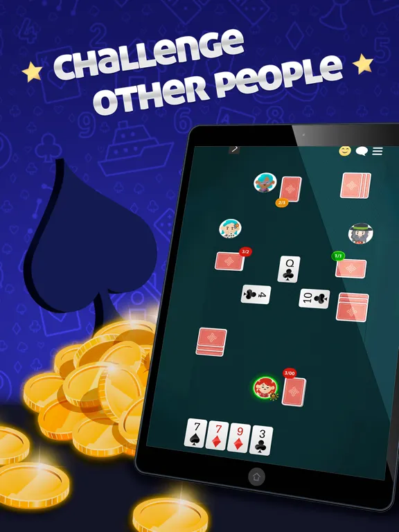 Spades GameVelvet iPad  स्क्रीनशॉट