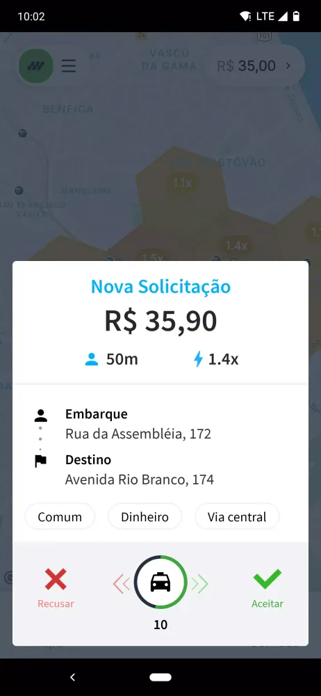 Porto Alegre Taxi - Motorista স্ক্রিনশট