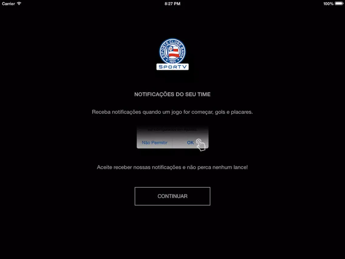 Bahia SporTV iPad 應用截圖
