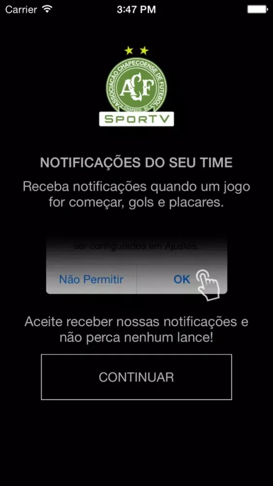 Chapecoense SporTV应用截图