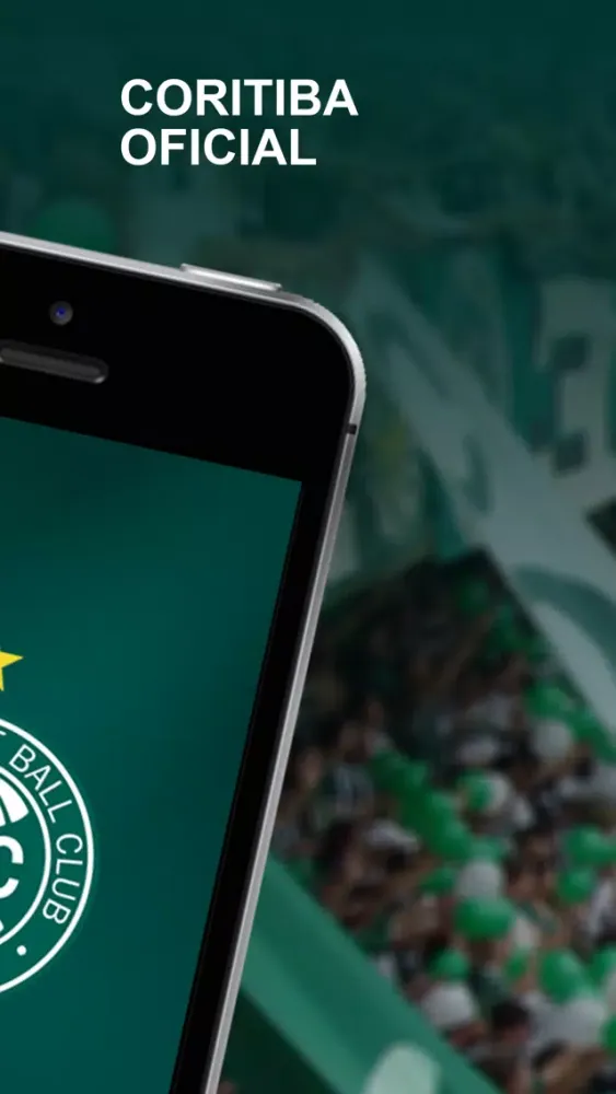Capturas de tela do Coritiba Oficial