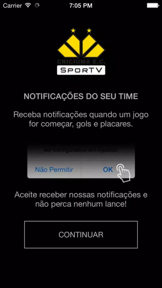 Criciúma SporTV 스크린샷