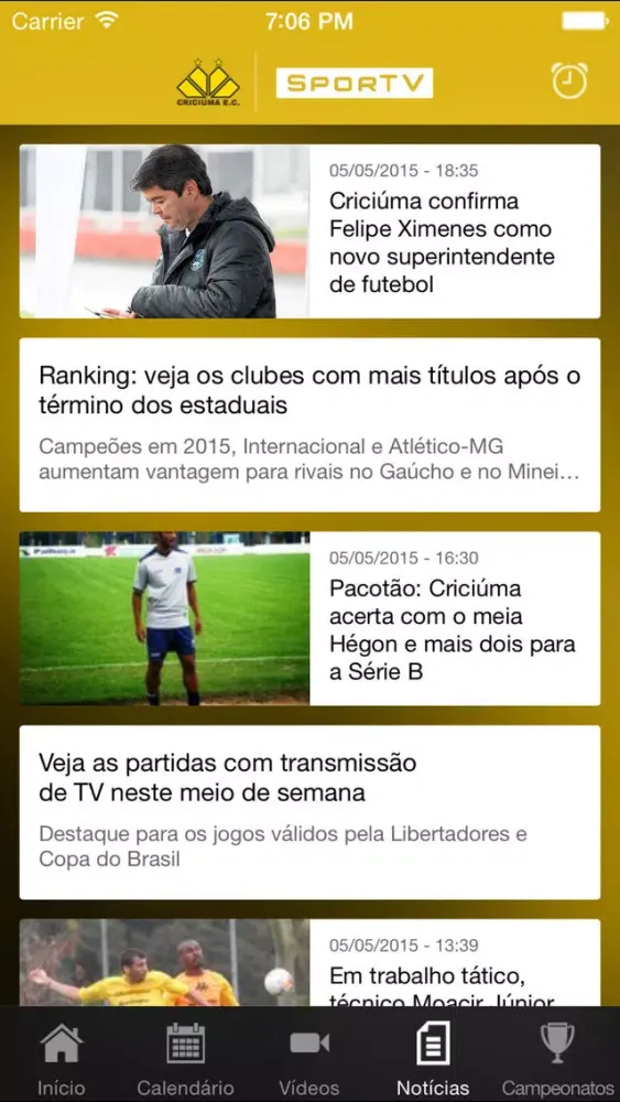 Criciúma SporTV 스크린샷