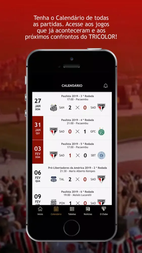 Capturas de pantalla de São Paulo Oficial
