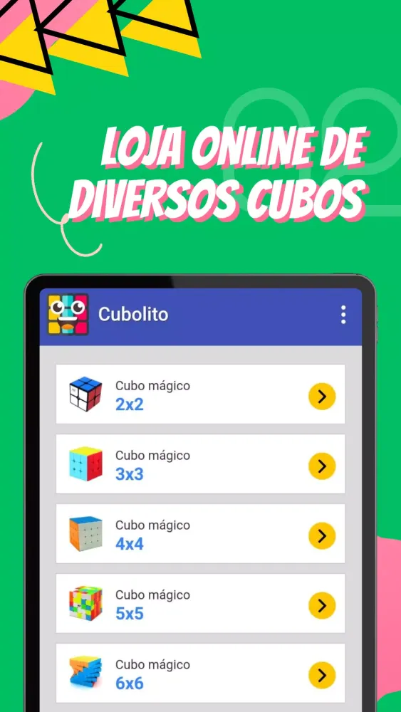 Capturas de pantalla de Jogo do Cubolito