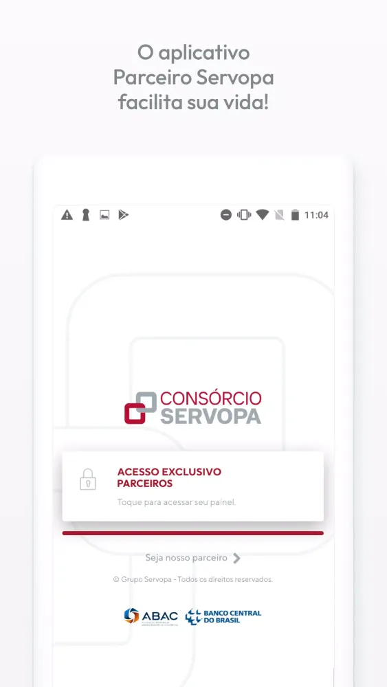 Servopa Parceiro Screenshots