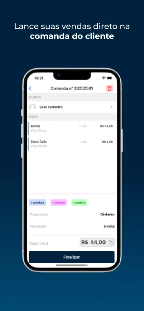 AppBarber PRO Screenshots