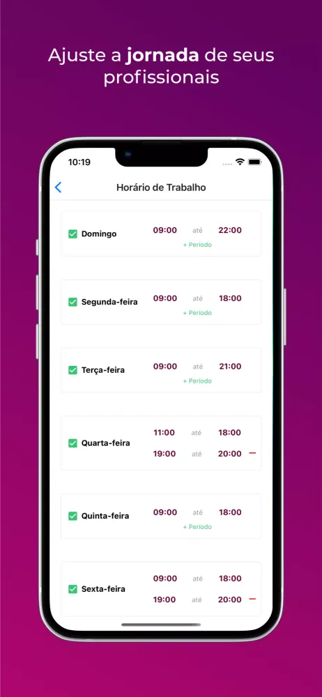 Ảnh chụp màn hình của AppBeleza PRO