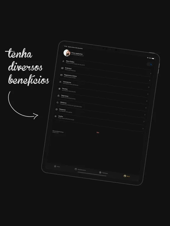 Stenio's Barbearia iPad  Ekran Görüntüleri