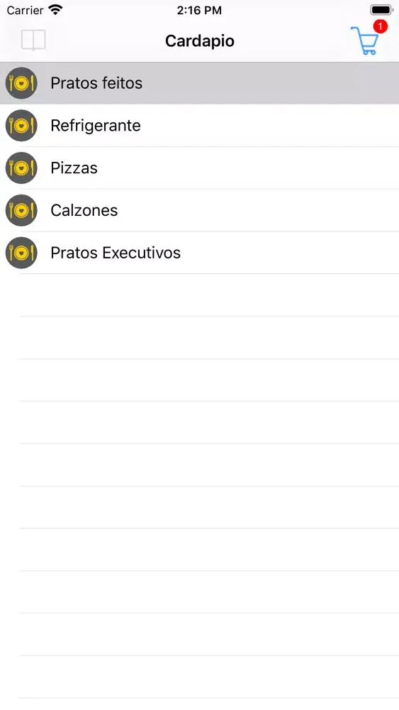 Zrzuty ekranu Delivery Pizza.com
