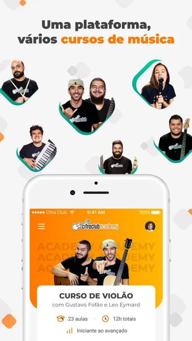 Screenshot di Cifra Club Academy