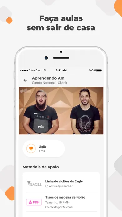 Screenshot di Cifra Club Academy
