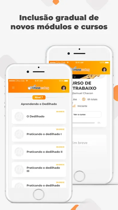 Screenshot di Cifra Club Academy