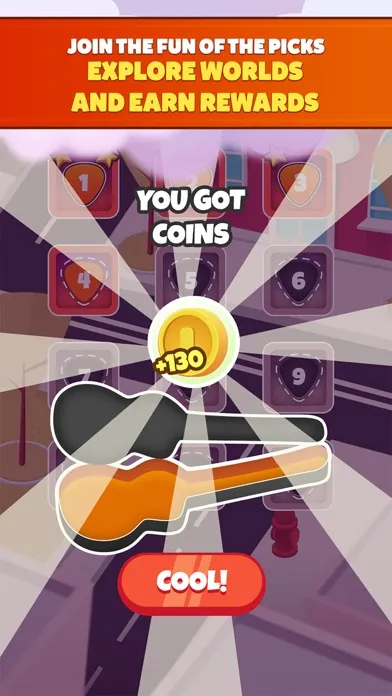 Ảnh chụp màn hình của The Lost Guitar Pick