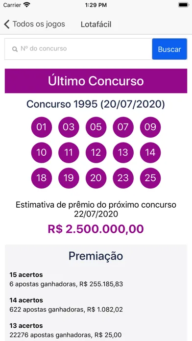 Скриншоты Sua Loto