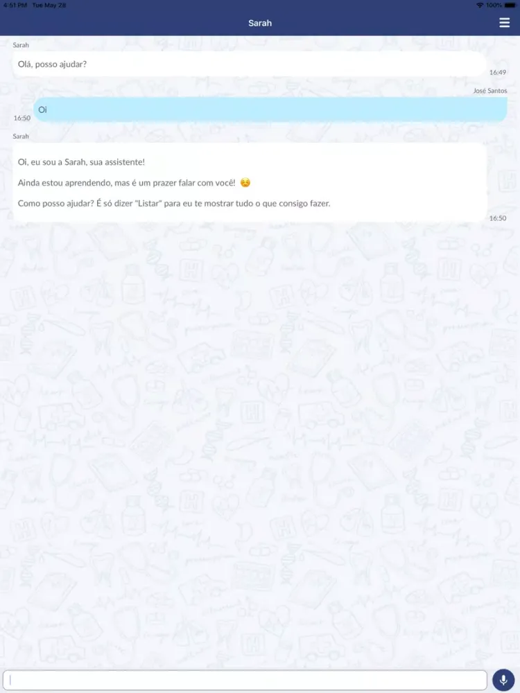 Ảnh chụp màn hình của Sarah_Rx iPad 