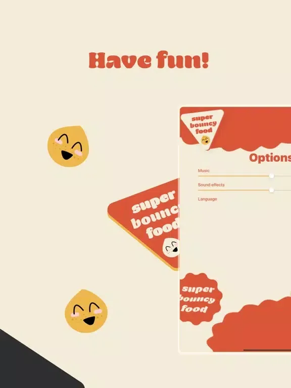 Скриншоты Super Bouncy Food iPad 