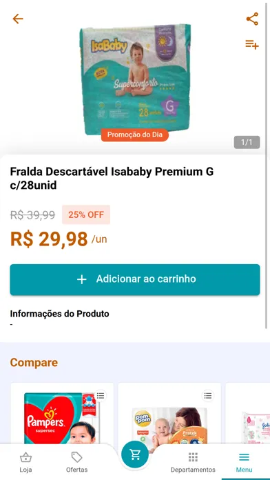 Скриншоты Bem Mais Supermercado Online