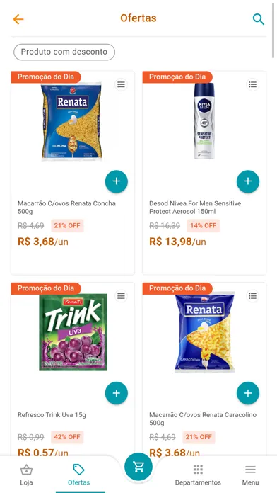 Скриншоты Bem Mais Supermercado Online