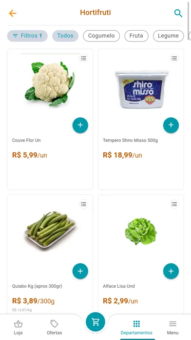 Скриншоты Bem Mais Supermercado Online
