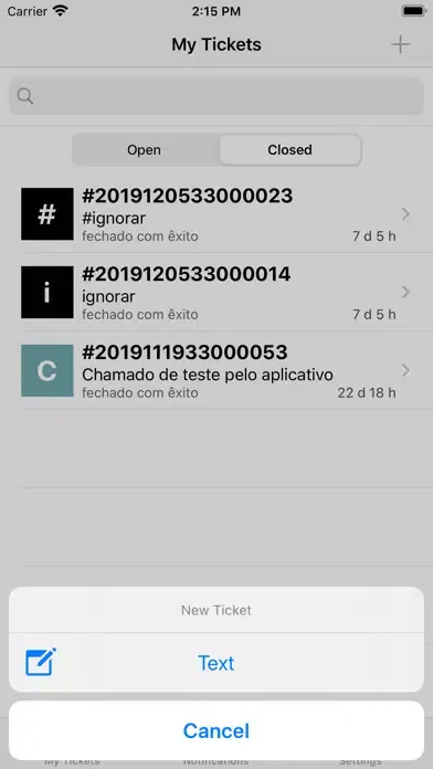 Digicorp Systems Suporte Screenshots