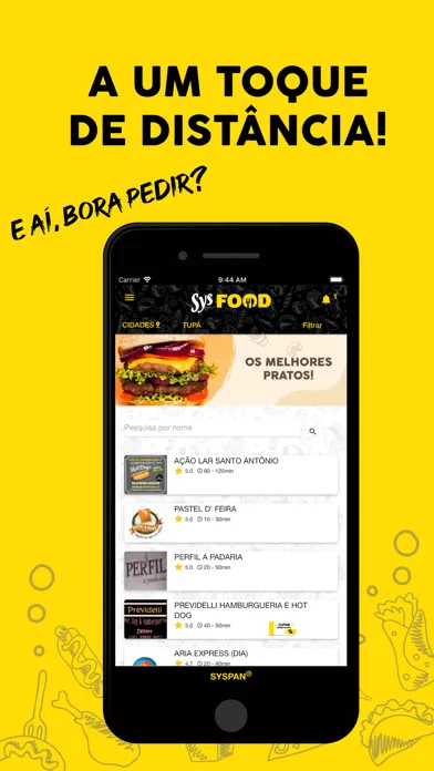 Captures d'écran de Sys Food - Delivery de Comida