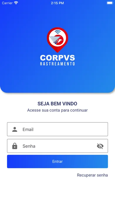 ภาพหน้าจอของ CORPVS RASTREAMENTO