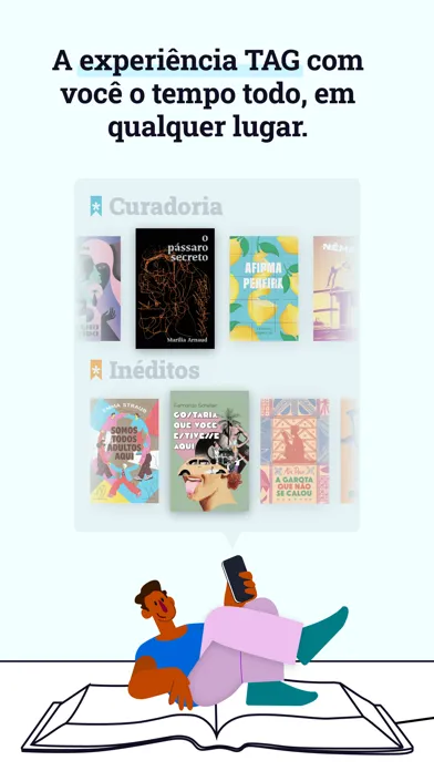 Captures d'écran de TAG Livros
