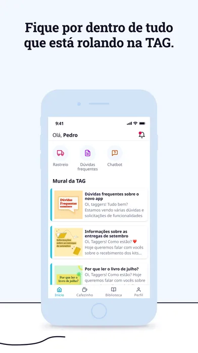 Captures d'écran de TAG Livros