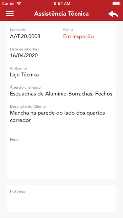 Portal do Cliente RRV Ekran Görüntüleri