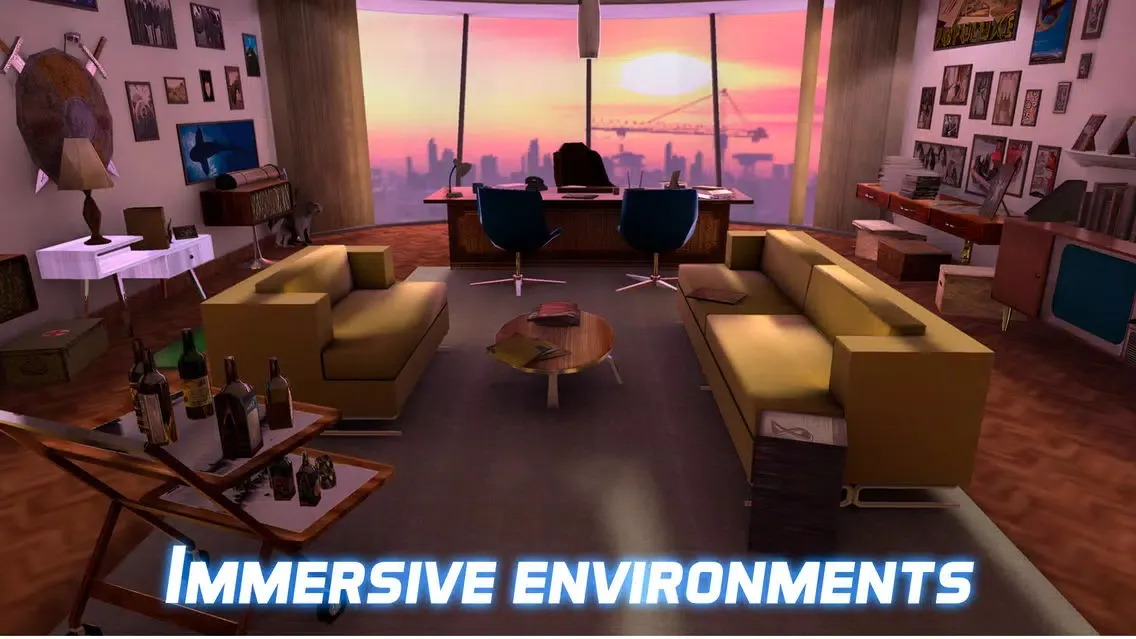 Agent Hawk - Virtual Reality Hidden Object Game स्क्रीनशॉट