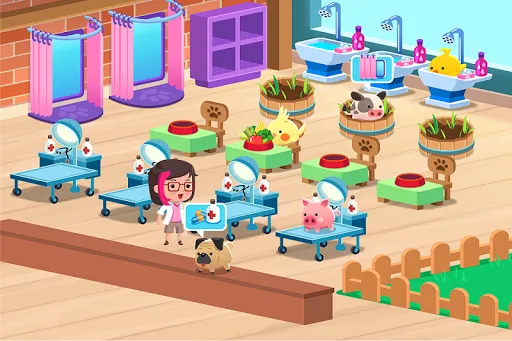 Tangkapan layar Animal Rescue: Pet Shop Story
