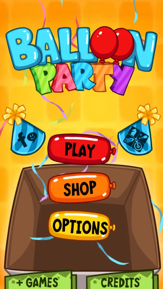 ภาพหน้าจอของ Balloon Party - Tap & Pop Balloons Free Game Challenge