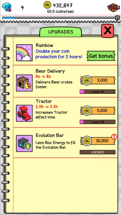 Zrzuty ekranu Bear Evolution