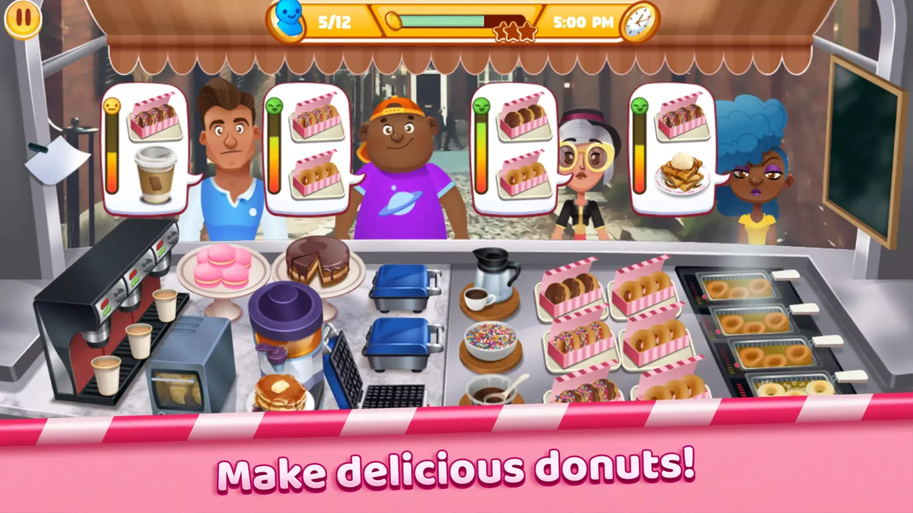 Capturas de tela do Boston Donut Truck