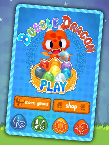 Capturas de tela do Bubble Dragon - Free Bubble Shooter Game iPad 