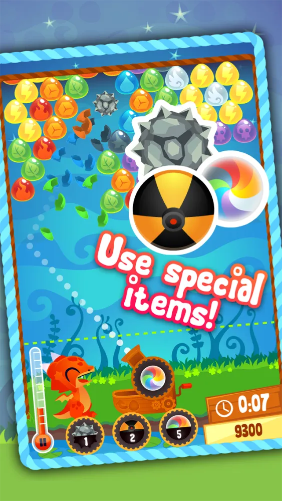Capturas de tela do Bubble Dragon - Free Bubble Shooter Game