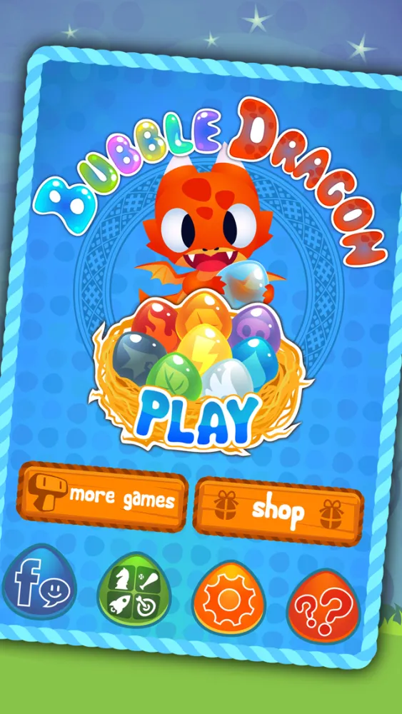 Capturas de tela do Bubble Dragon - Free Bubble Shooter Game