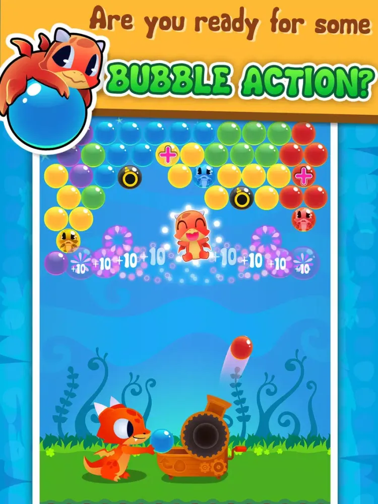 Capturas de pantalla de Bubble Dragon Journey - Strategy & Arcade Shooter Game iPad 